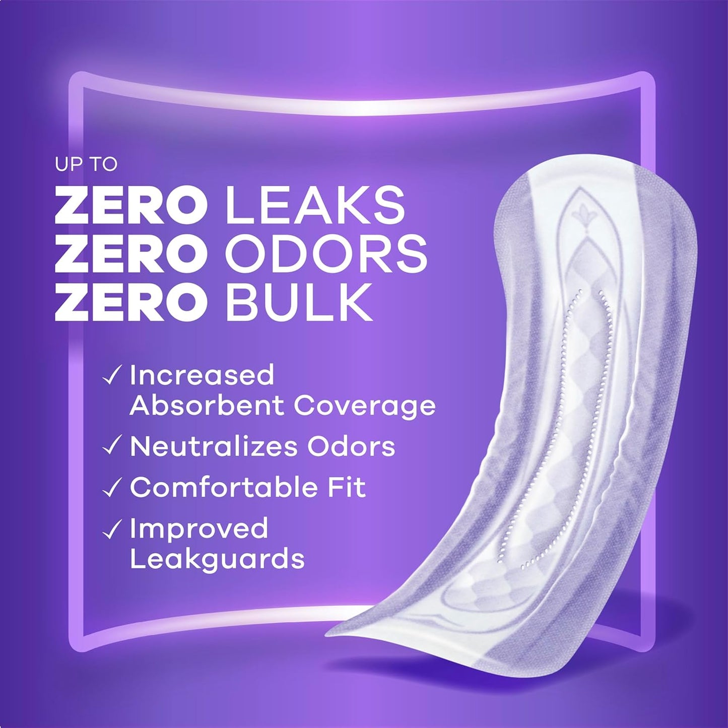 Always Discreet Moderate Flow Long Pads, 54 Pads