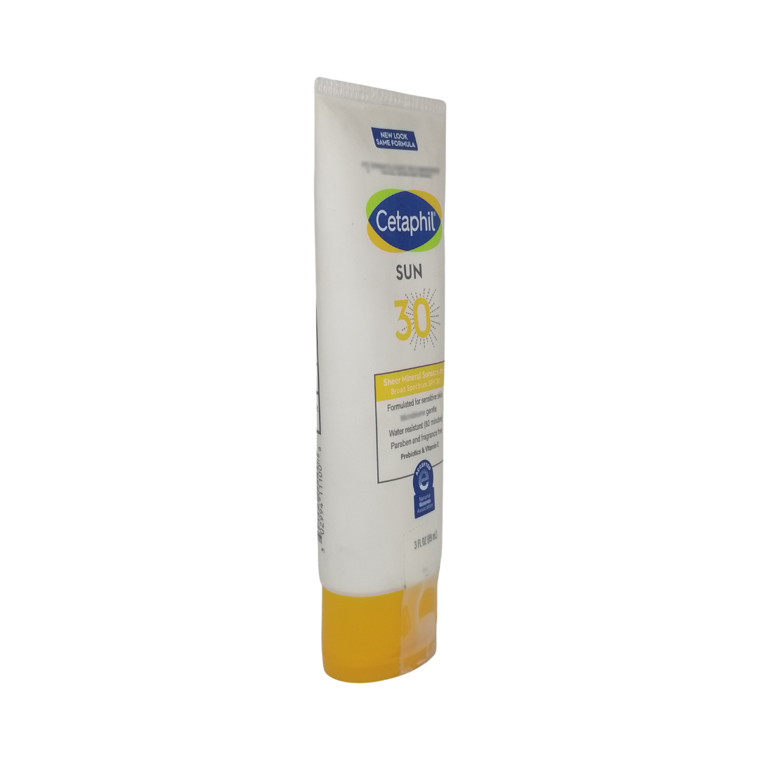 Cetaphil Sheer Mineral Sunscreen SPF 30, 3 oz / 89 ml