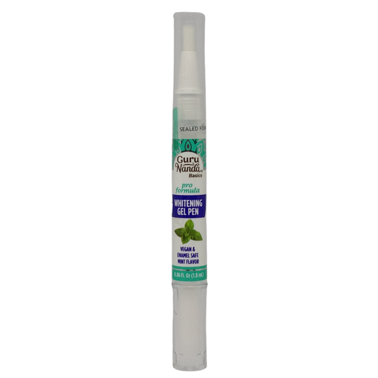 Guru Nanda Basics Whitening Gel Pen Mint, 0.06 oz / 1.8 ml