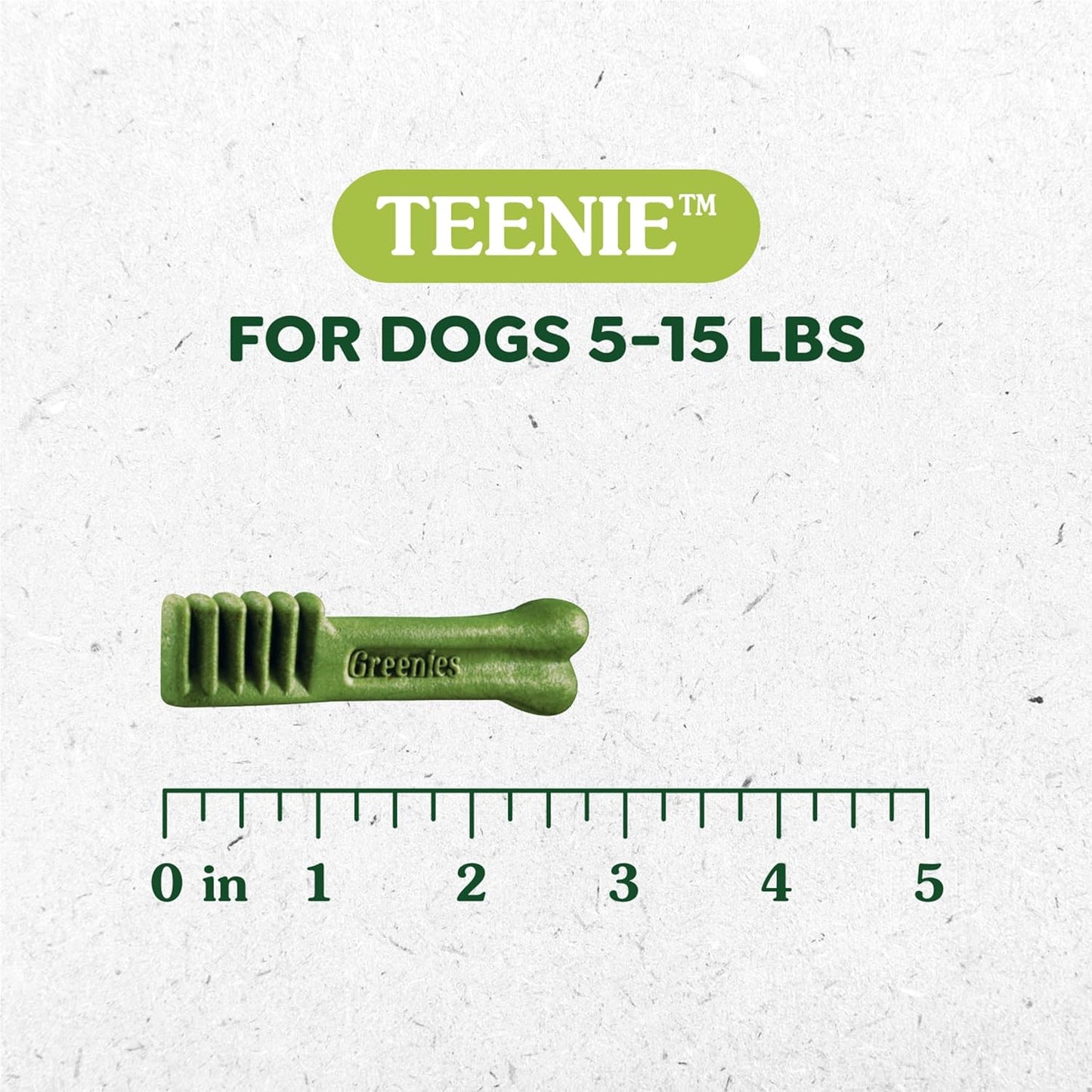 Greenies Dental Treats Original Teenie for Dogs 2-7kgs, 22 Pieces