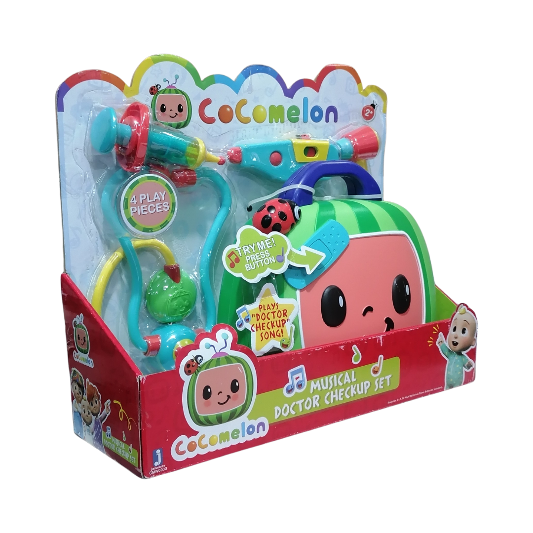Cocomelon Musical Doctor Checkup Toy Set