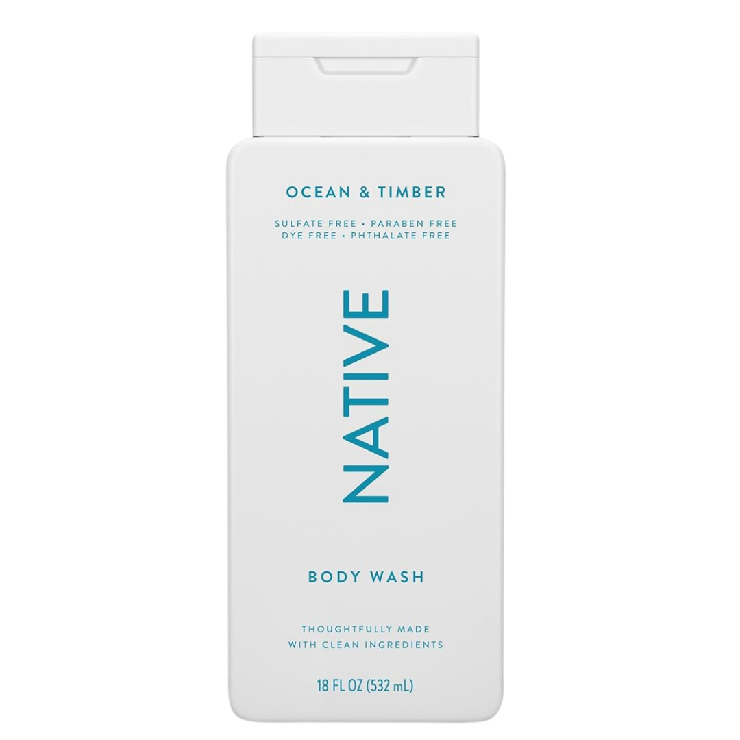 Native Body Wash  - Ocean & Timber 18 oz