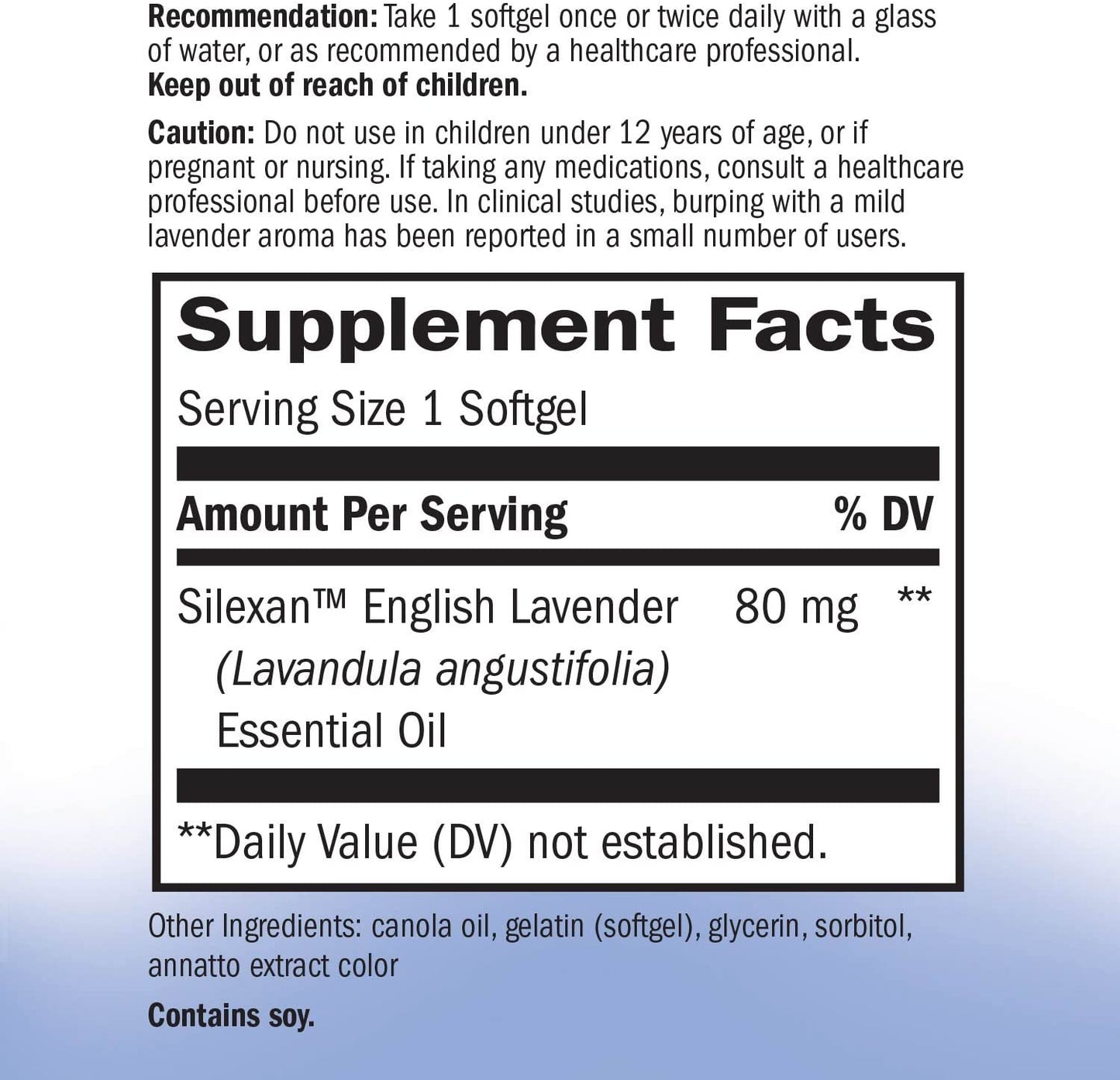 Nature's Way CalmAid, Clinically Studied Lavender, Helps Reduced Tension & Stress, 30 Softgels