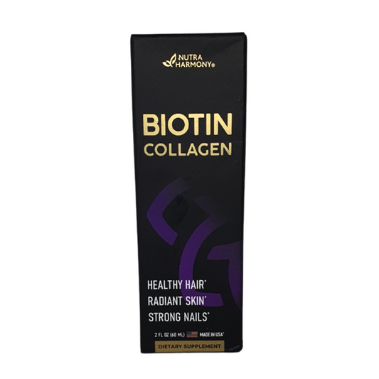 Nutra Harmony Biotin Collagen Raspberry Flavor 60ml