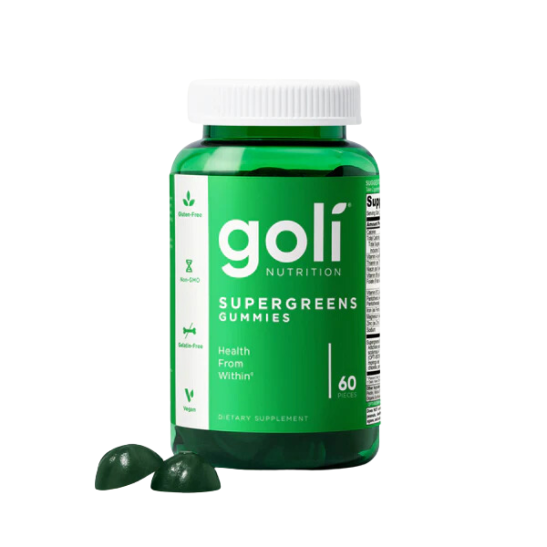 Goli 6-Pack GIFT SET Apple Cider Vinegar, Ashwagandha, Superfruits, Supergreens, Matcha and Dreamy Sleep, 60 gummies