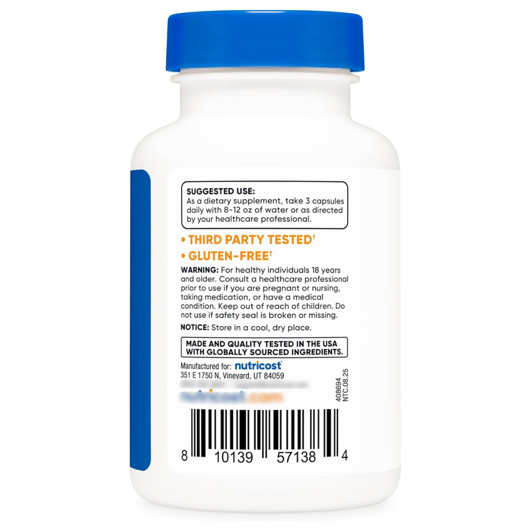 Nutricost Magnesium Glycinate 210 mg, 90 Capsules