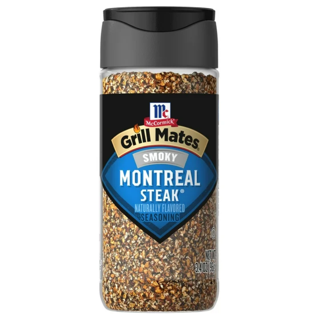 McCormick Smoky Montreal Steak Grill Mates Seasoning, 3.4 oz
