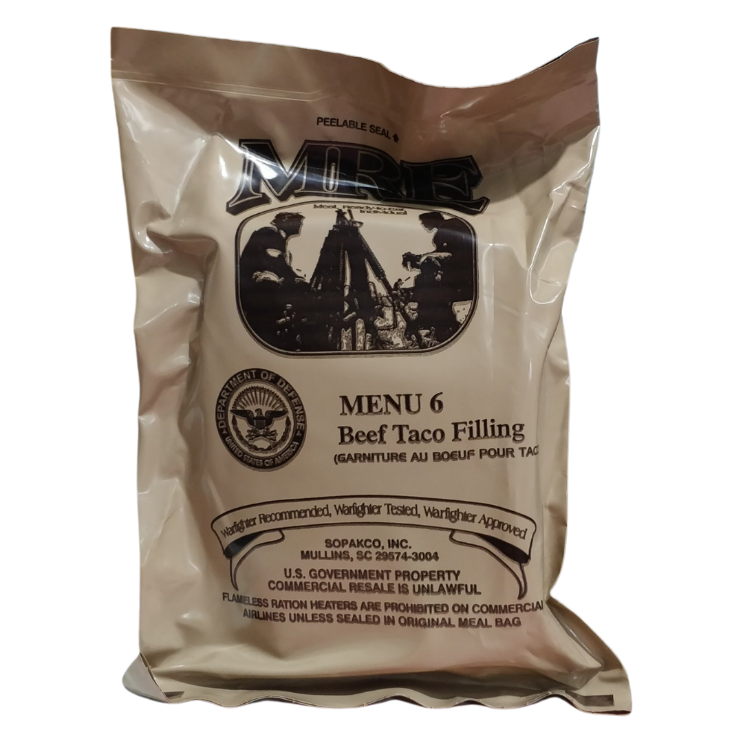 Wornick Sopakco MRE (Meal, Ready-to-Eat, Individual)