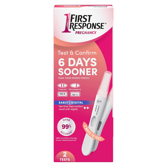 First Response Test & Confirm 6 Days Sooner (2 Test)