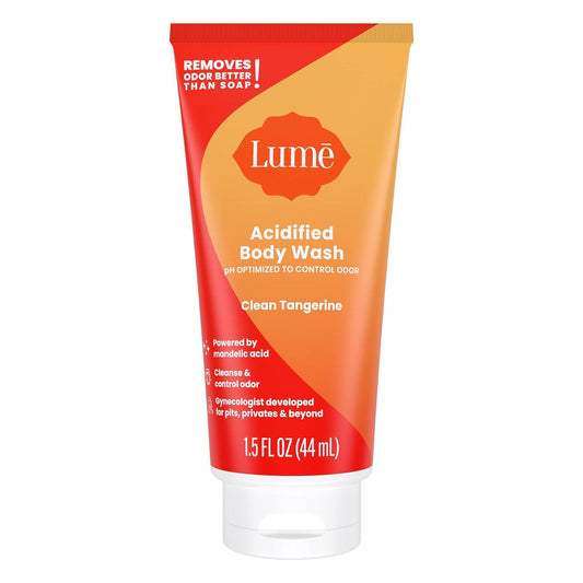 Lume Acidified Body Wash Control Odor 1.5 fl oz (44ml)