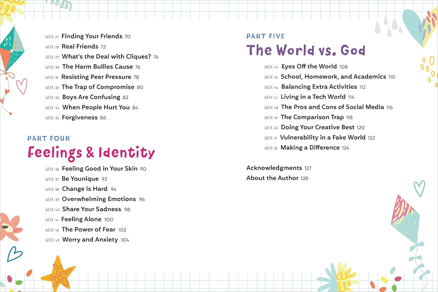 Preteen Devotional for Girls 52 Weeks of Encouraging Devotions and Scripture for Tweens - Brittany Rust