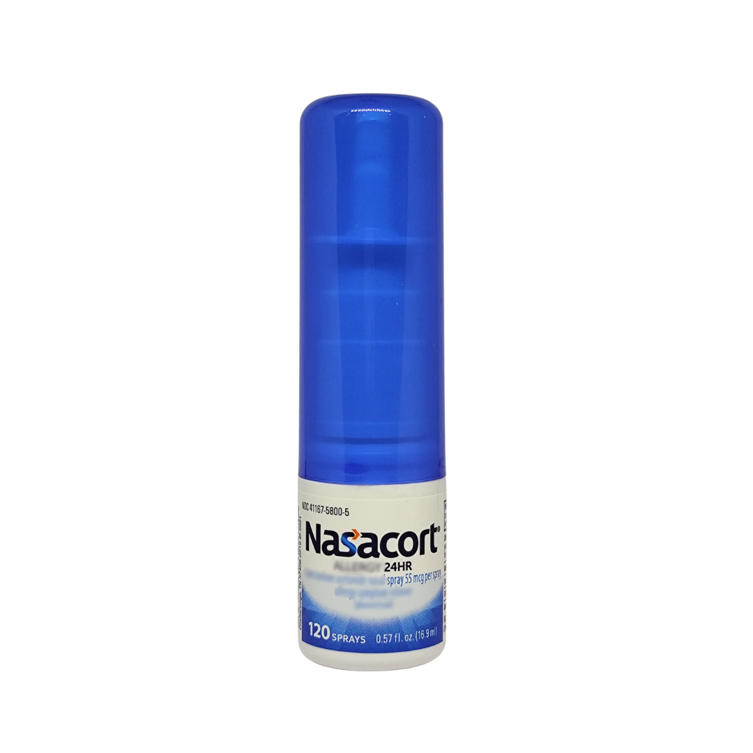 Nasacort 55 mcg Nasal Spray, 0.57 fl. oz. / 16.9 ml