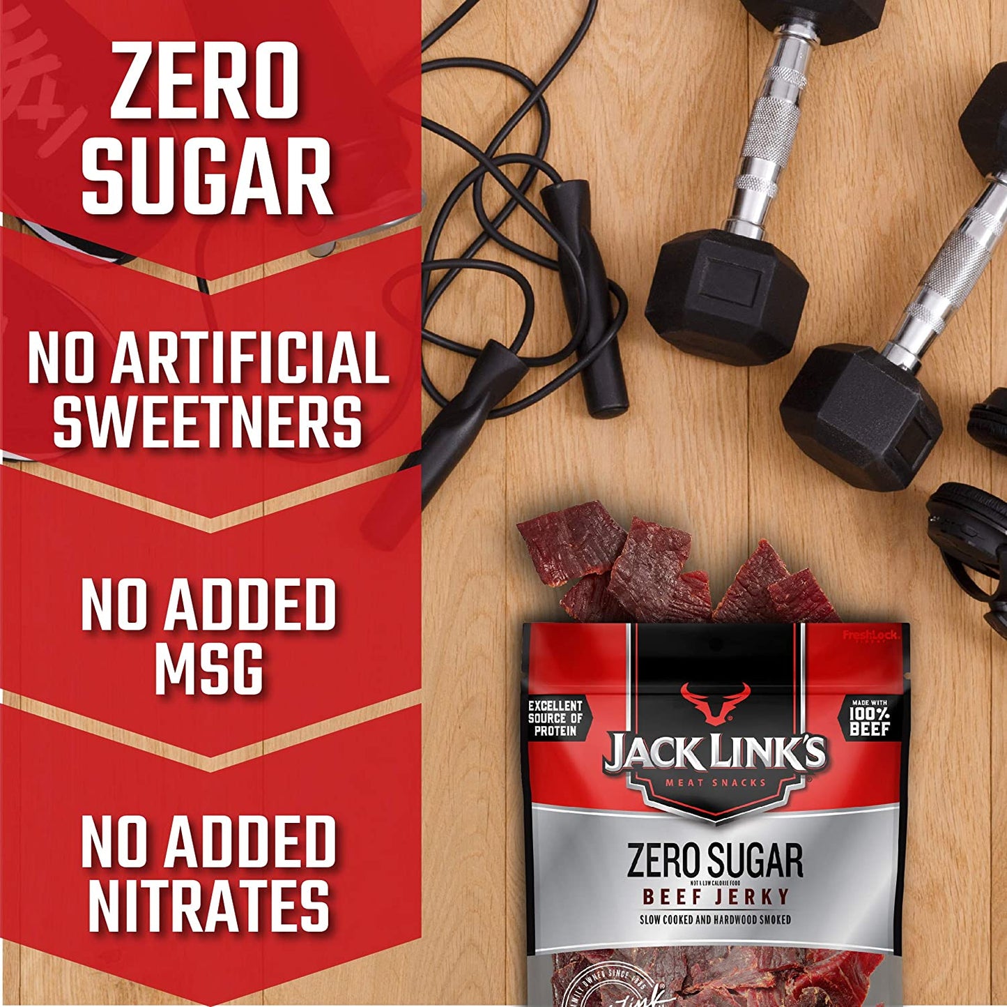 Jack Link's Original Beef Jerky, Made with Premium Beef, 0.625 oz.