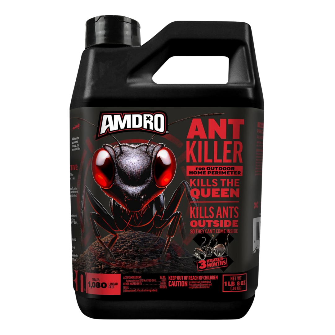 Amdro Ant Killer Bait for Outdoor Home Perimeter, 1 lb / 8 oz
