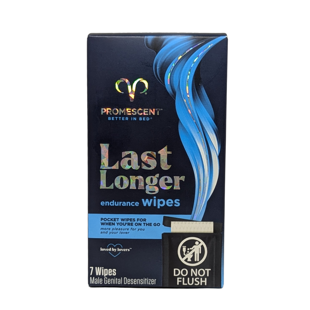 Promescent Delay Wipes Male Desensitizer Prolonged Climax, 7 Wipes