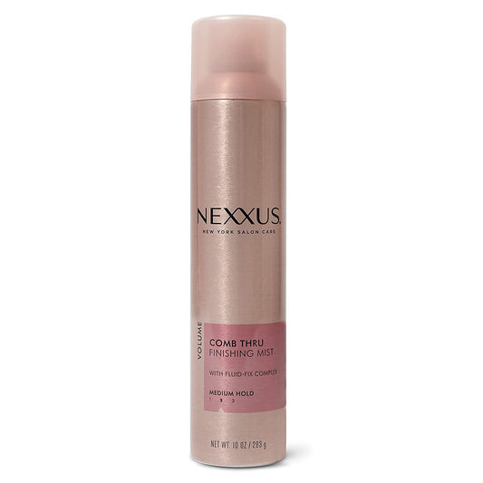 Nexxus Comb Thru Finishing Mist Medium Hold Hair Spray with Fluid-Fix Complex, 10 oz. / 283 g