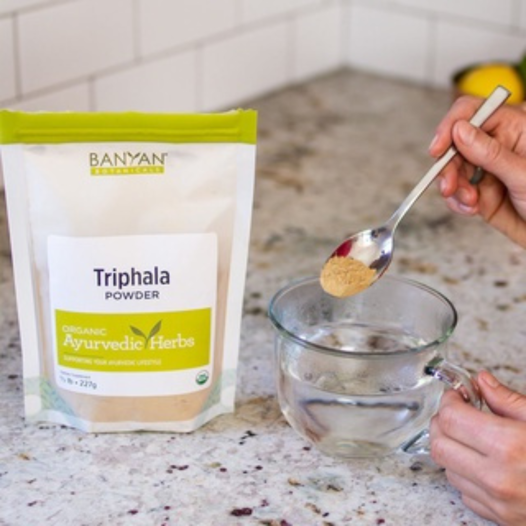 Banyan Botanicals Triphala Powder Organic Ayurvedic Herbs 227g