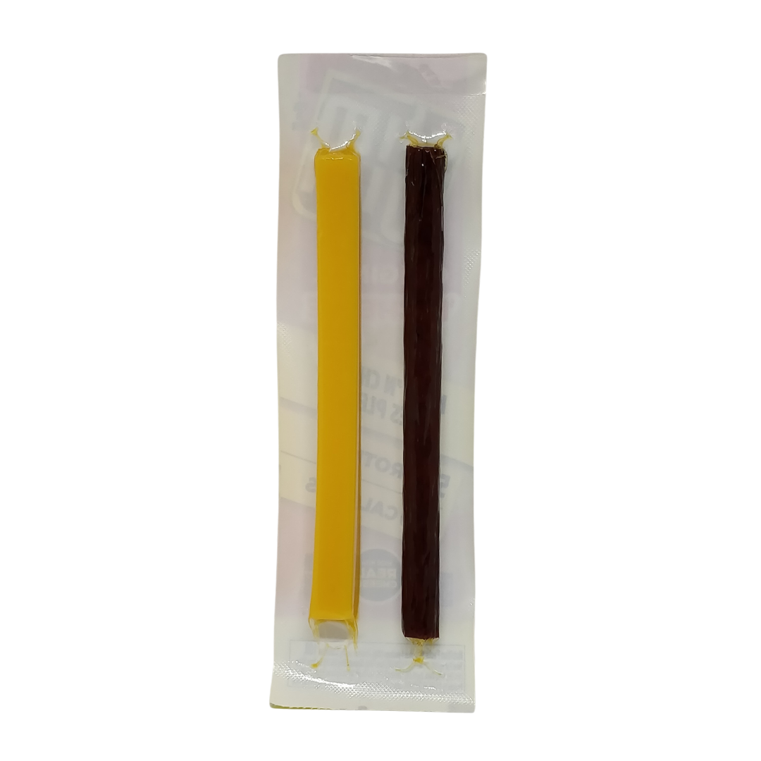 Slim Jim Beef 'N Cheese Smoked Meat Sticks, Original Flavor, 5g Protein Per Serving, 0.9 oz - 1 Count