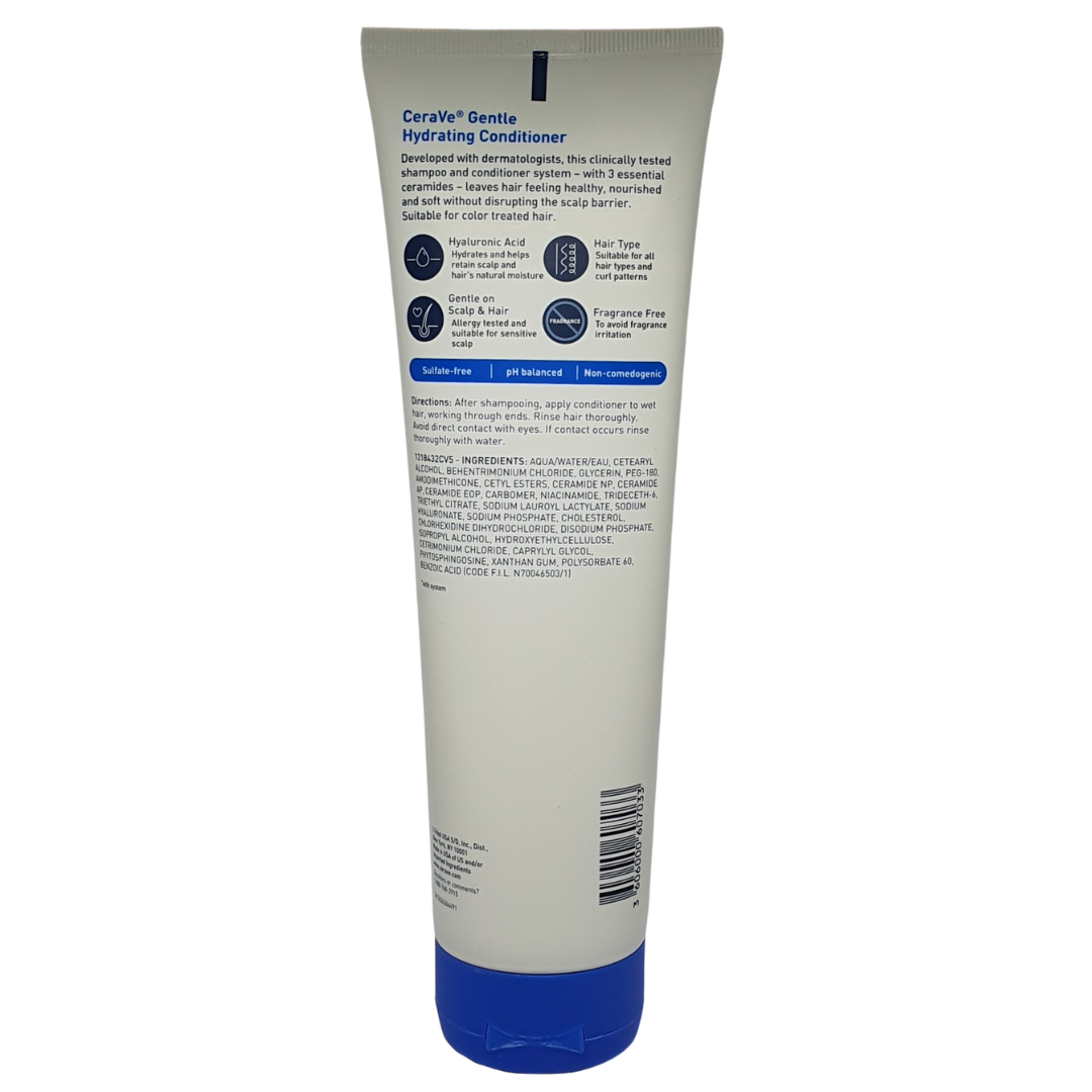 CeraVe Gentle Hydrating Conditioner, 9 oz / 266 ml