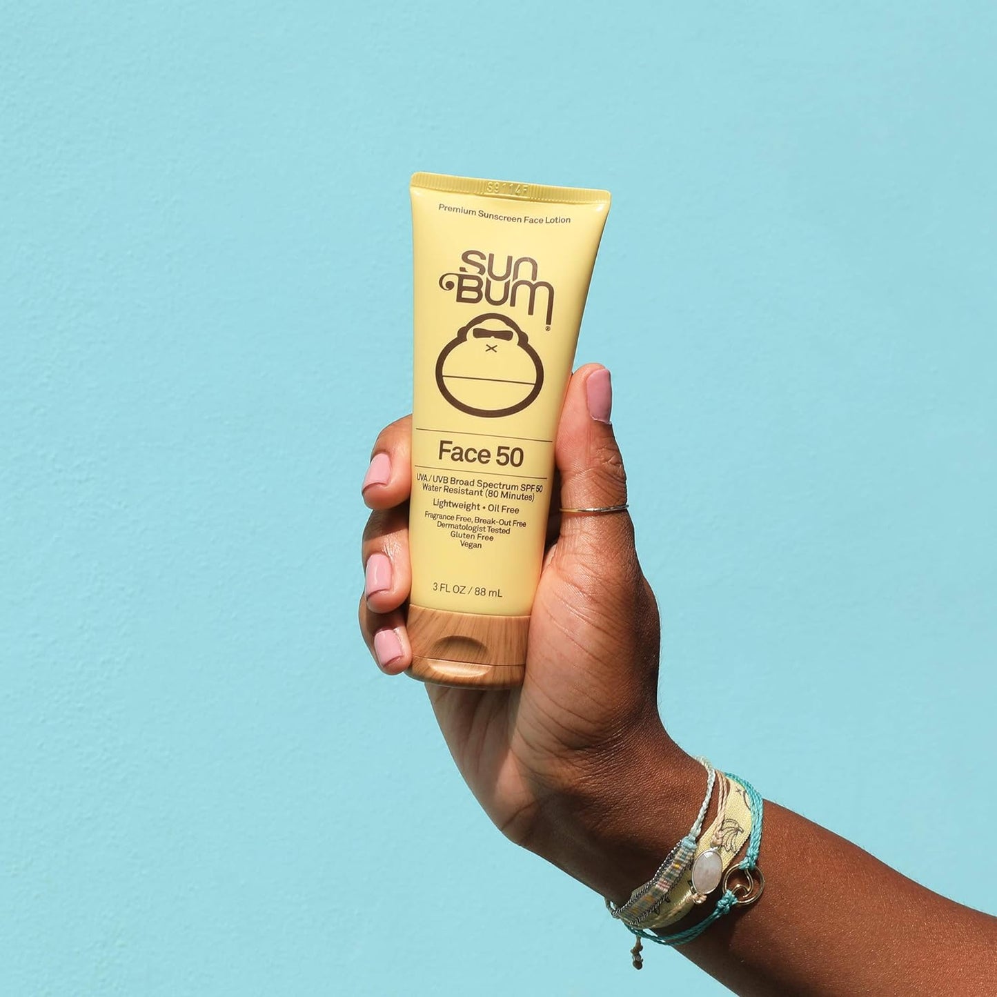 Sun Bum Face 50 Premium Sunscreen Face Lotion SPF 50 - 3 fl oz / 88ml