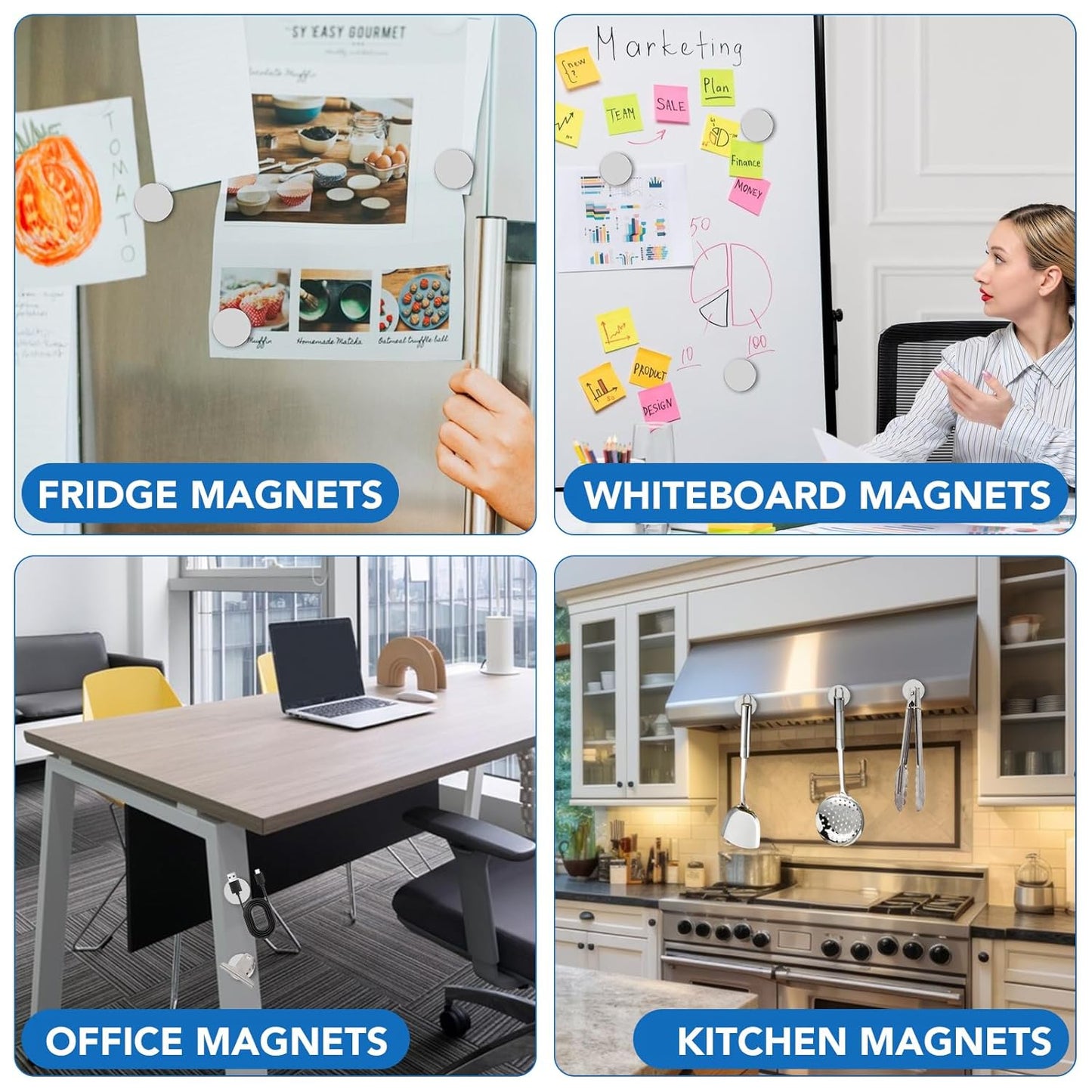 LOVIMAG Super Strong Neodymium Magnets, 1.26 inch x 1/8 inch Pack of 12