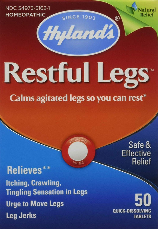 Hyland's Restful Legs 194mg, 50 Quick-Dissolving Tablets