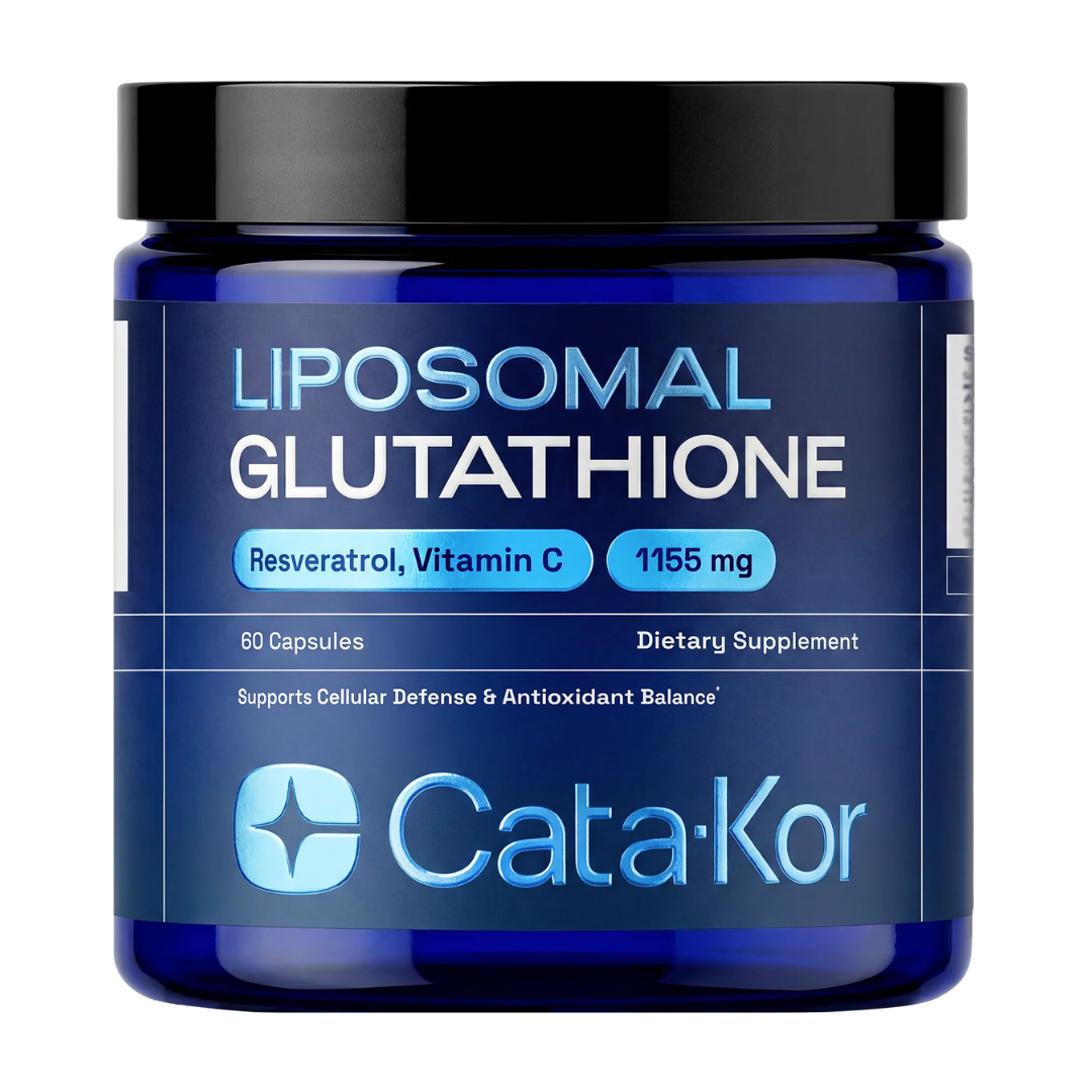 Cata-Kor Liposomal Glutathione Supplement 1,155 mg, 60 Capsules
