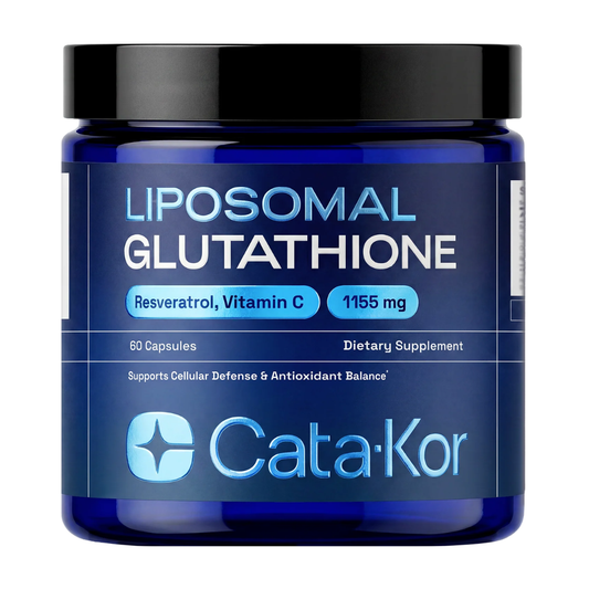 Cata-Kor Liposomal Glutathione Supplement 1,155 mg, 60 Capsules