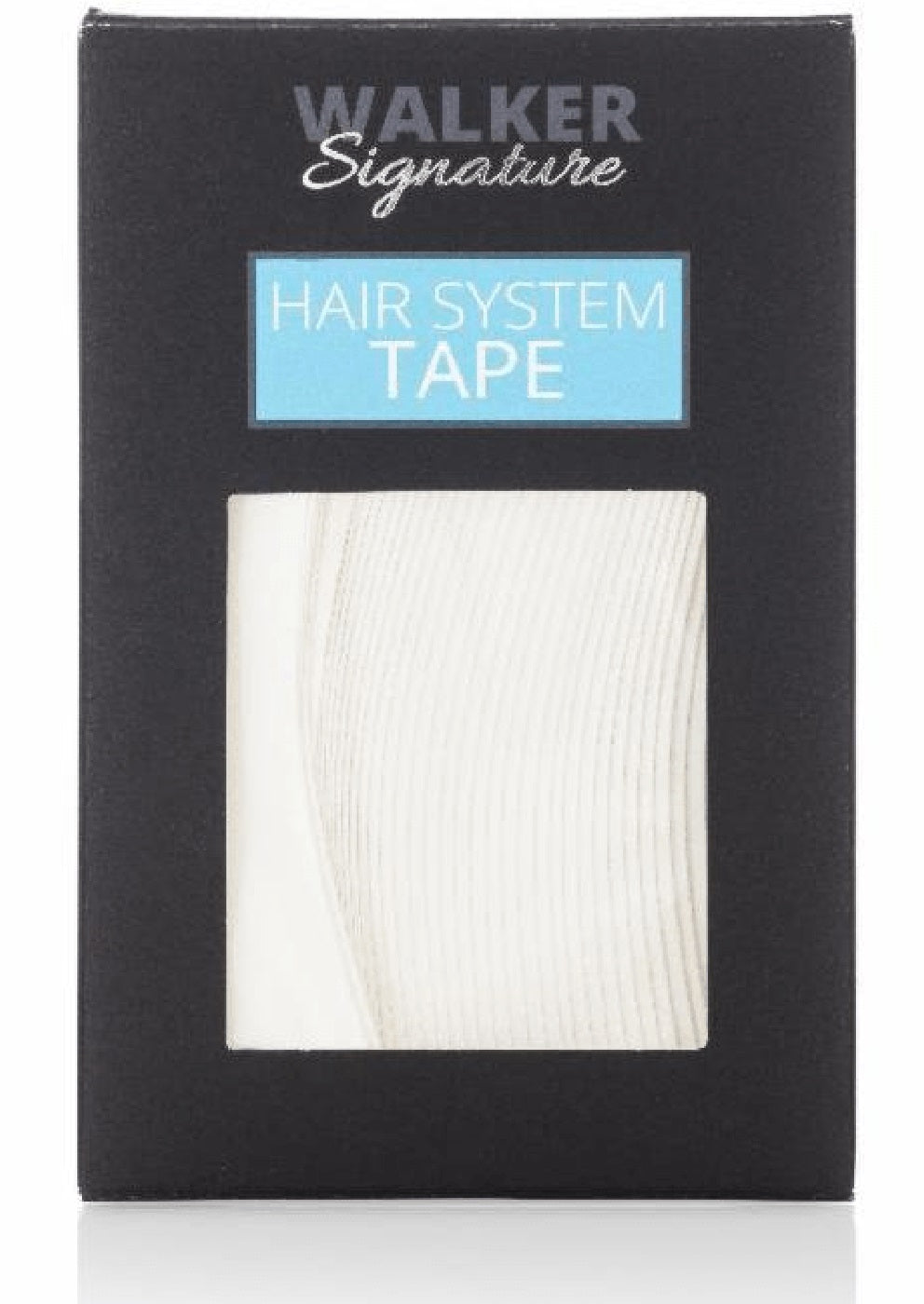 Walker Signature Hair System Tape, 1/2 inch x 3 inches Straight Strips 36 Count