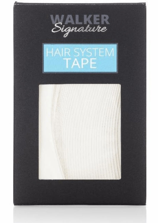 Walker Signature Hair System Tape, 1/2 inch x 3 inches Straight Strips 36 Count