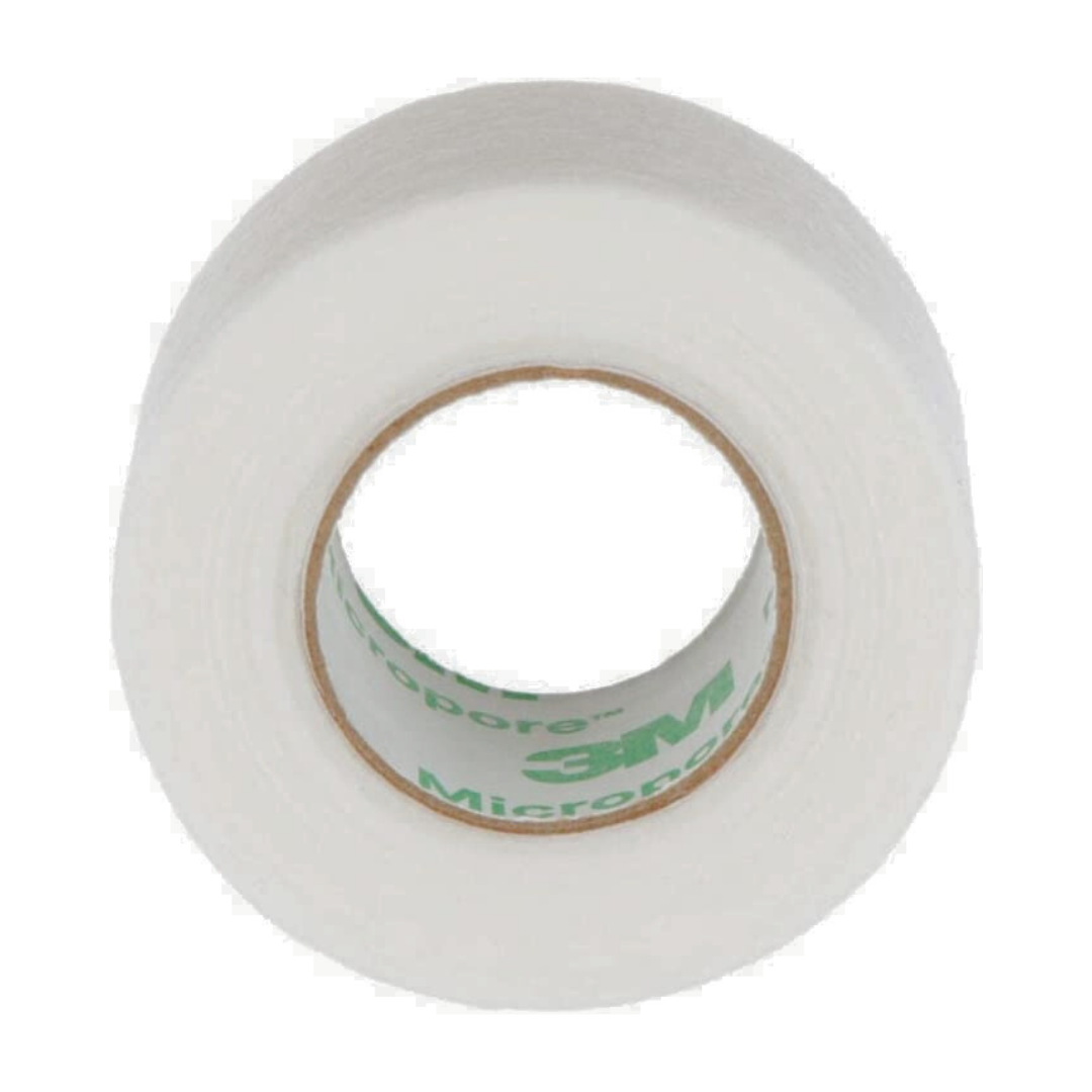 3M Micropore Tape, 1 x 10 yards (2 rolls) 1530-1