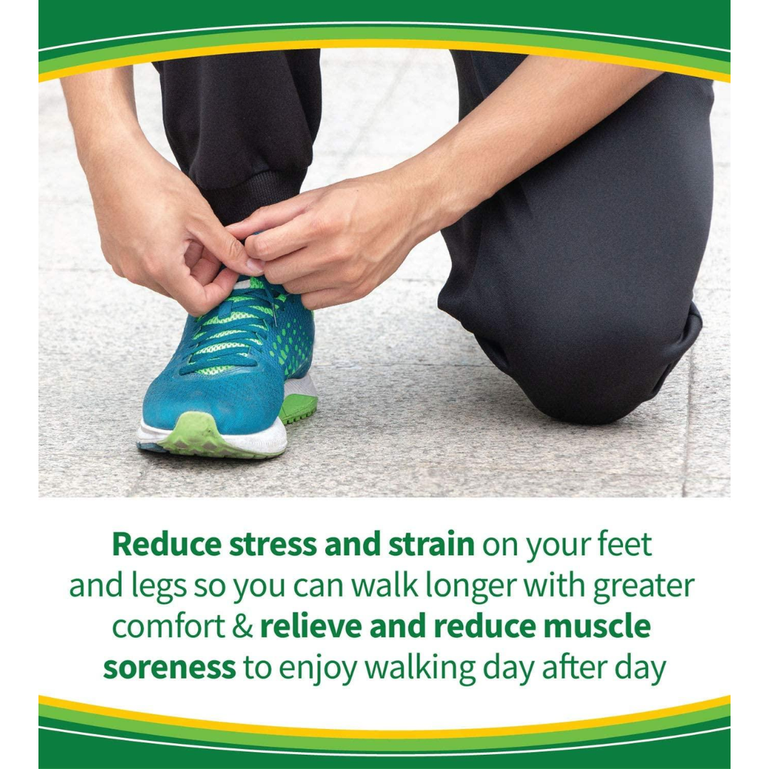 Dr. Scholl’s Athletic Series Fitness Walking Insoles Women’s Size 6-10, One Pair