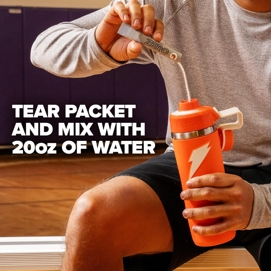 Gatorade G Zero Sugar Thirst Quencher Electrolyte Powder Glacier Freeze 3.5 g, 8 Sticks