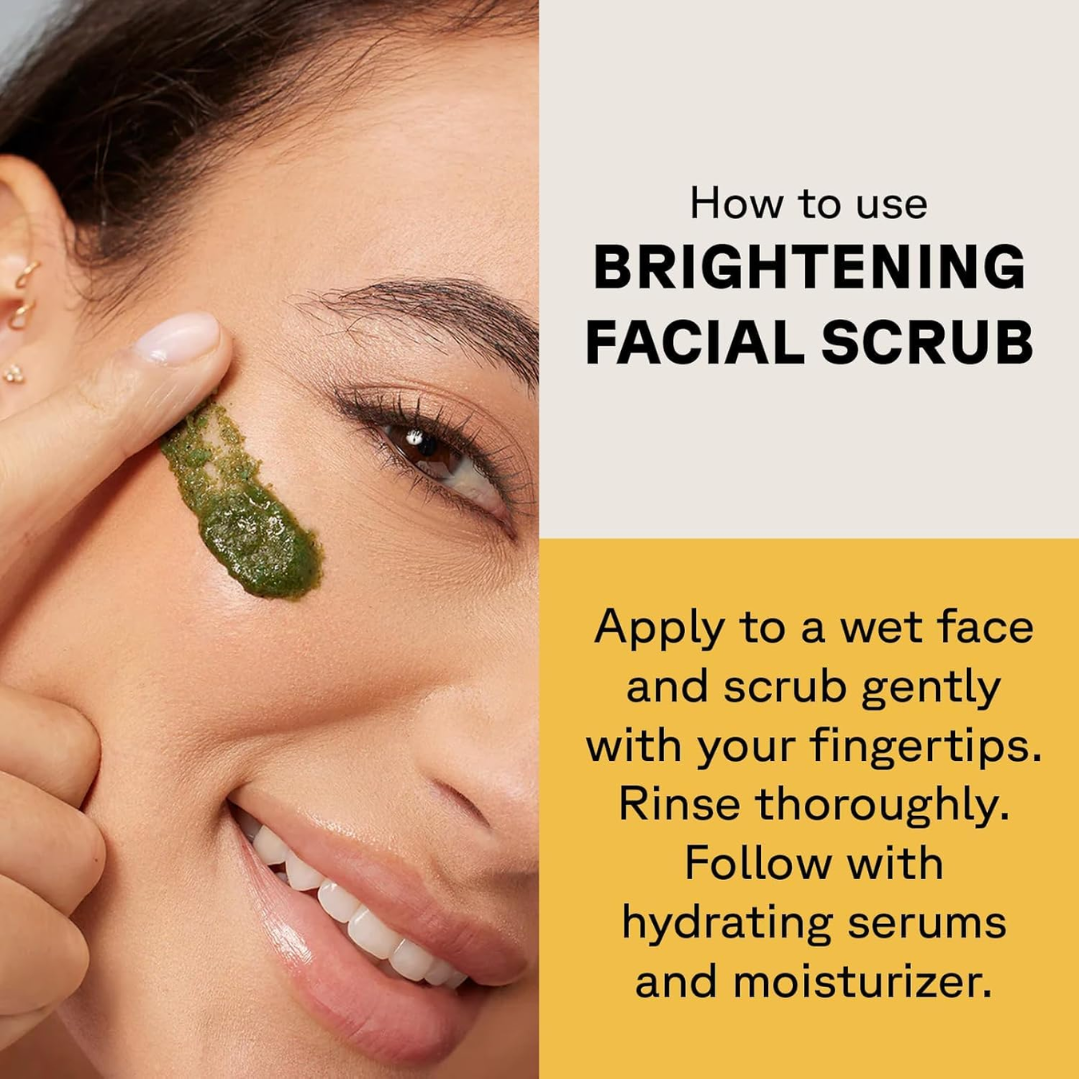 ACURE Brightening Facial Scrub, 4 oz / 118 ml