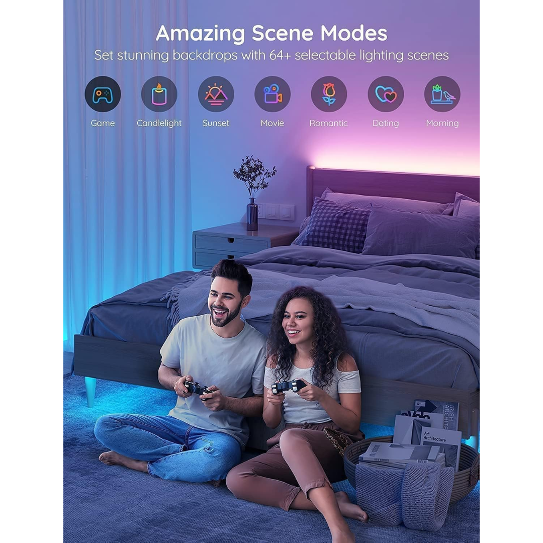 Govee Wi-Fi RGB Led Strip Lights 5 m / 16.4 ft, H6159