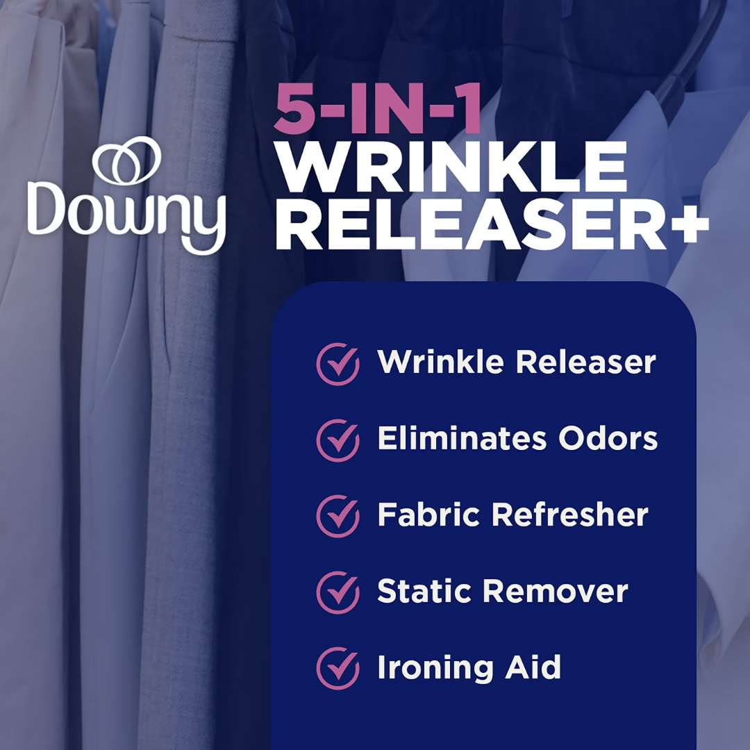 Downy Wrinkle Releaser+ Spray Fresh Scent, 9.7 oz / 275 g