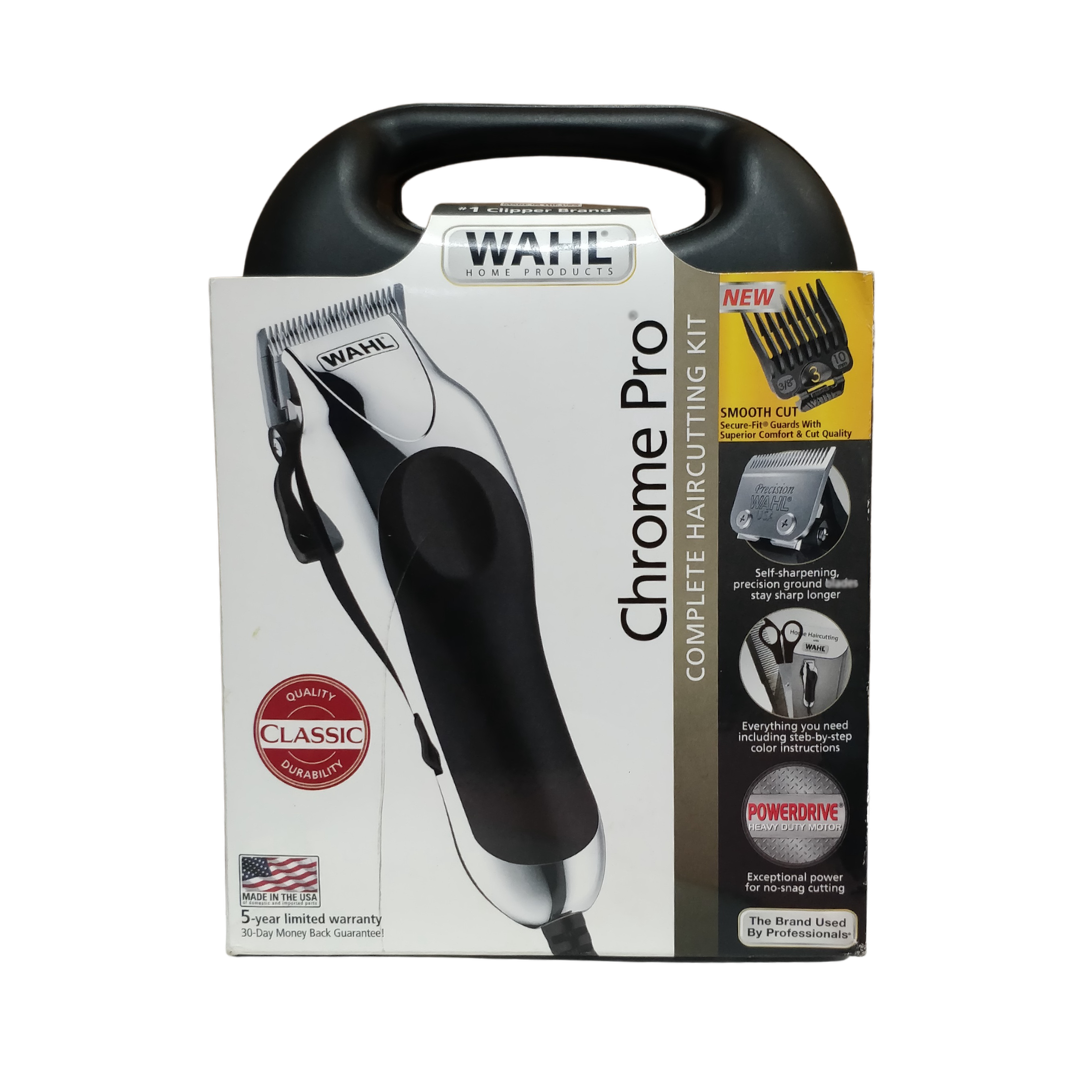 Wahl Chrome Pro Complete Hair Clipper Kit for Men (79524-2501)