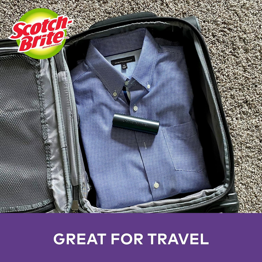 Scotch-Brite Mini-Travel Lint Roller, 30 Sheet
