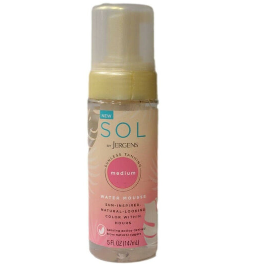 SOL by Jergens Sunless Tanning Water Mousse Medium 147ml / 5 fl oz