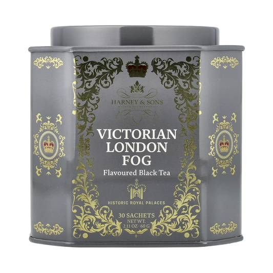 Harney & Sons Victorian London Fog Flavoured Black Tea 30 Sachets, 2.11 oz / 60 g
