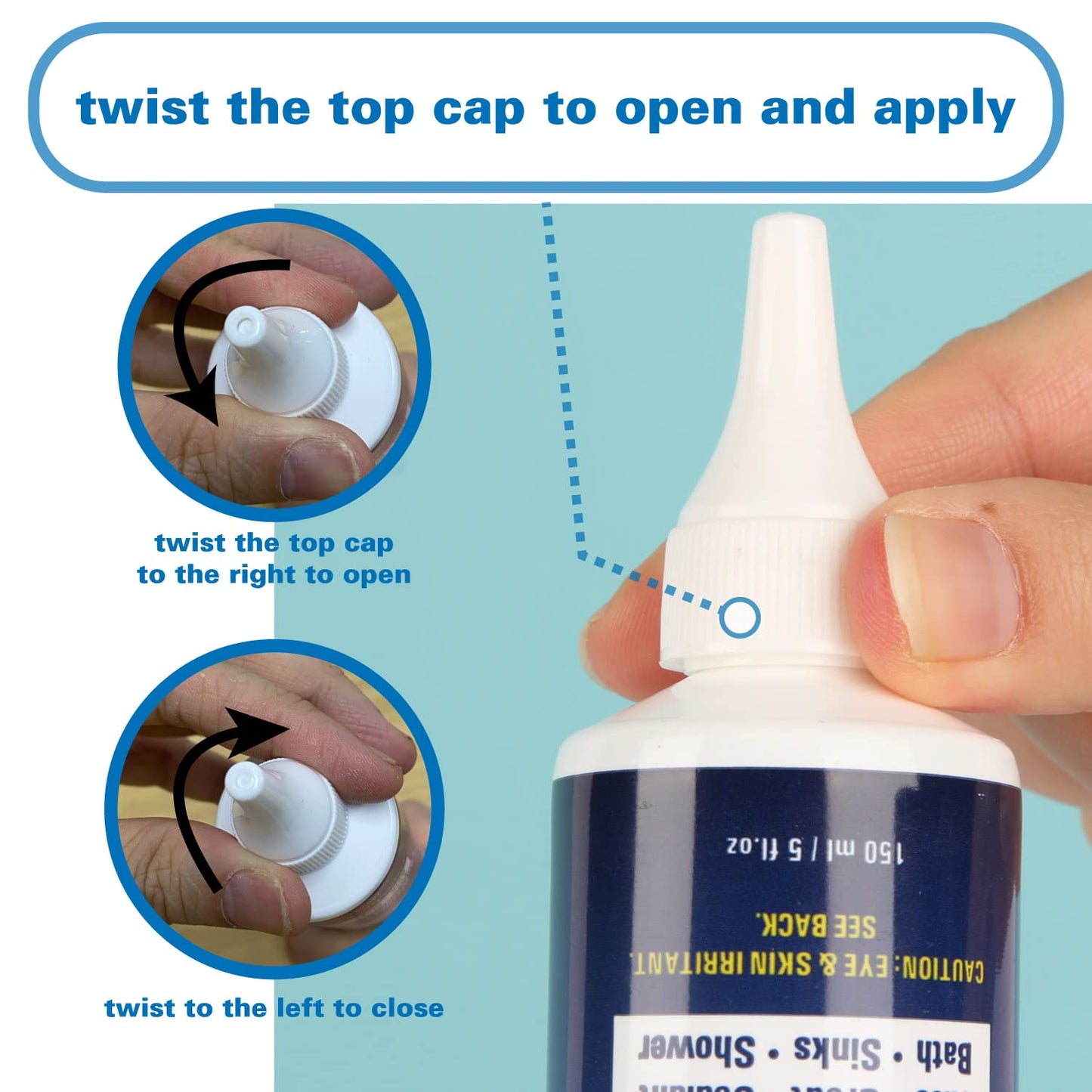 Skylar Life Mold & Mildew Stain Cleaner Remover Gel 150ml / 5 fl oz