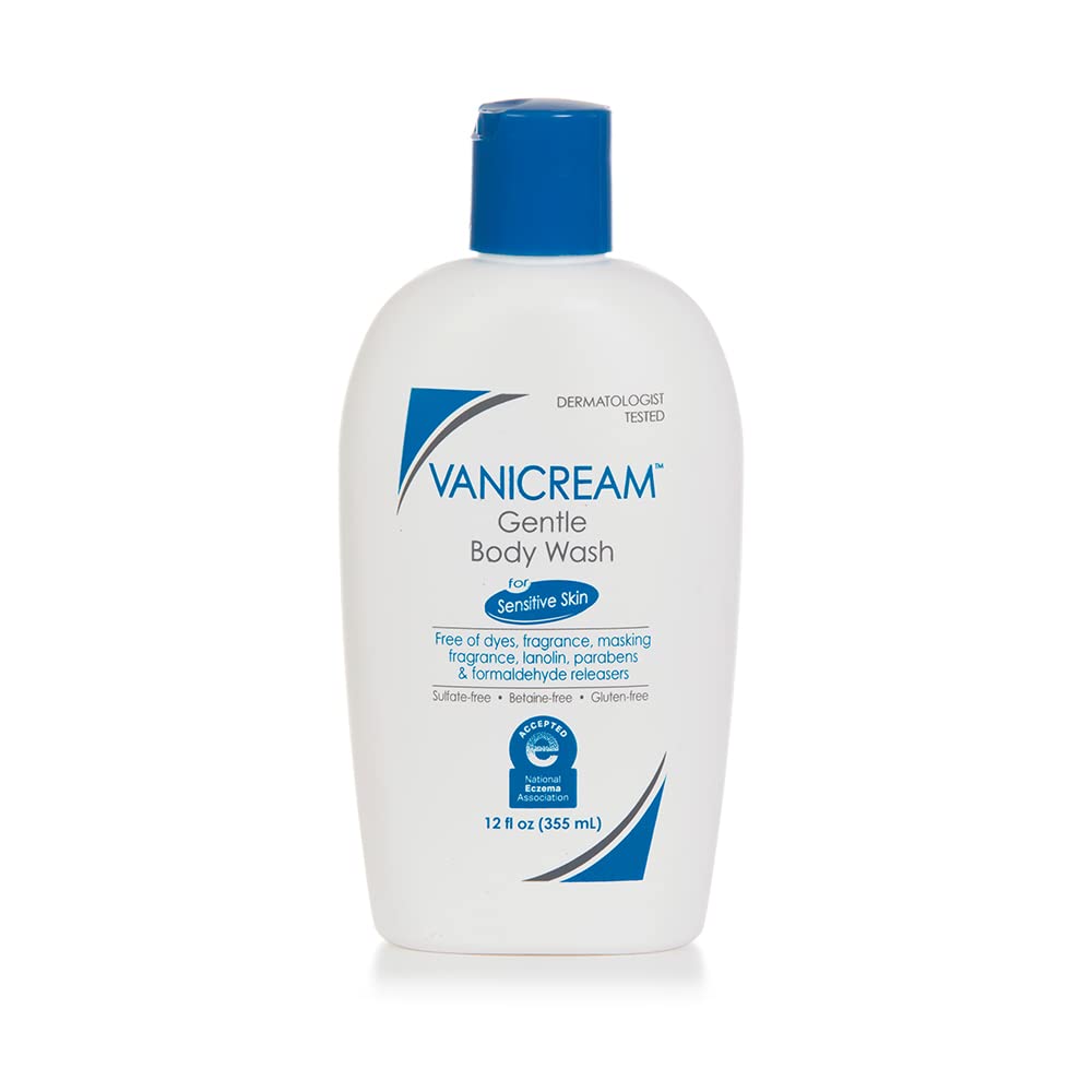 Vanicream Gentle Body Wash Fragrance For Sensitive Skin 12oz/ 355ml