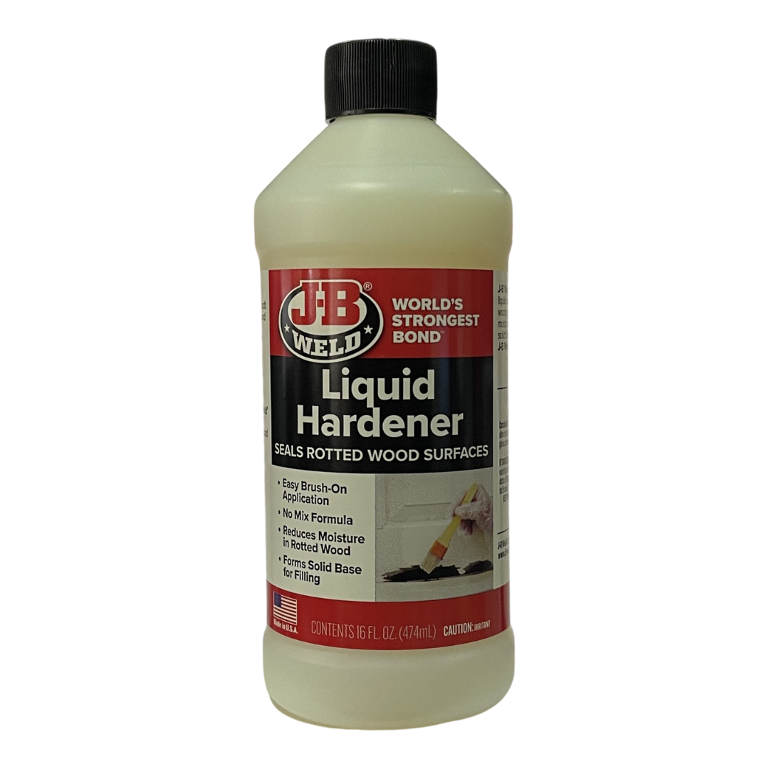 J-B Weld Wood Restore Liquid Hardener, 16 oz / 474 ml (40001)