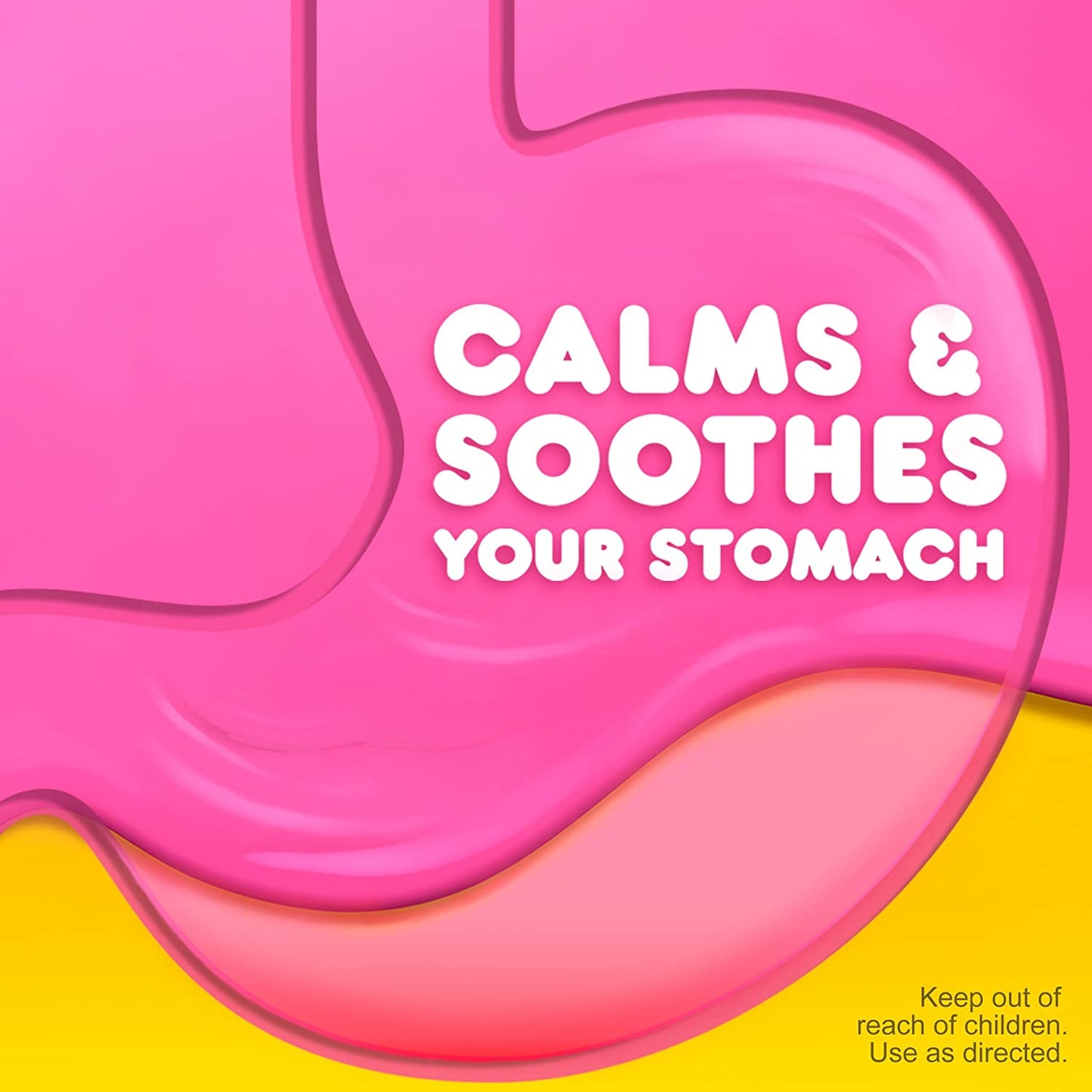 Pepto Bismol Chewables 5 Symptom Stomach Relief Original Flavor, 30 Chewable Tablets