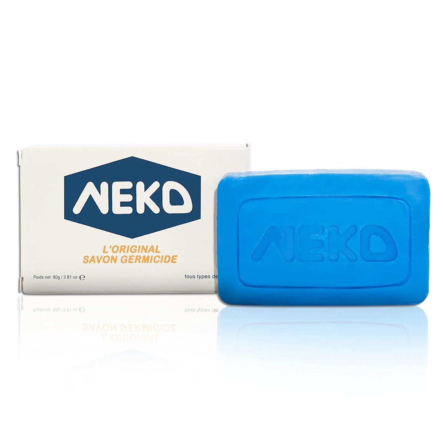Neko The Original Germicidal Soap for All Skin Types, 2.81 oz. / 80g