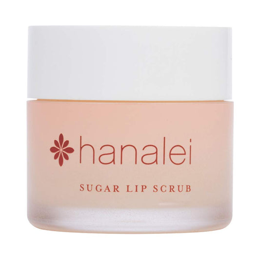 Hanalei Sugar Lip Scrub, , Made with Raw Cane Sugar and Real Hawaiian Kukui Nut Oil, 22g