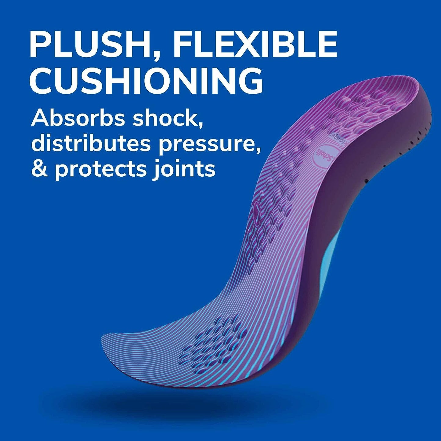 Dr. Scholl's Walk Longer Comfort Insoles, Women's Size: 6-10 (1 Pair)