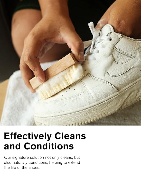 Jason Mark Premium Shoe Clean Deep Cleaning Solution 8 fl oz / 236ml