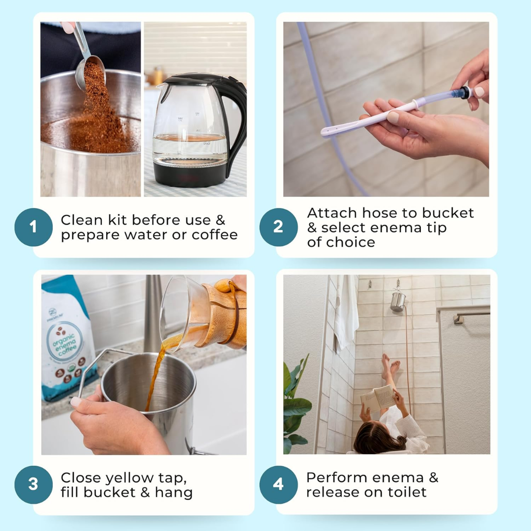 Premium Enema Bucket Kit