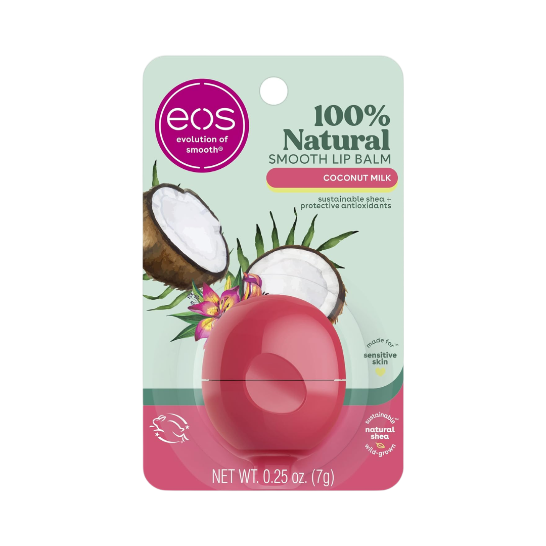 EOS Natural Shea Smooth Lip Balm, 7 g / 0.25 oz